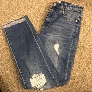 Madewell Lita High Rose Slim Boy Jeans - 24